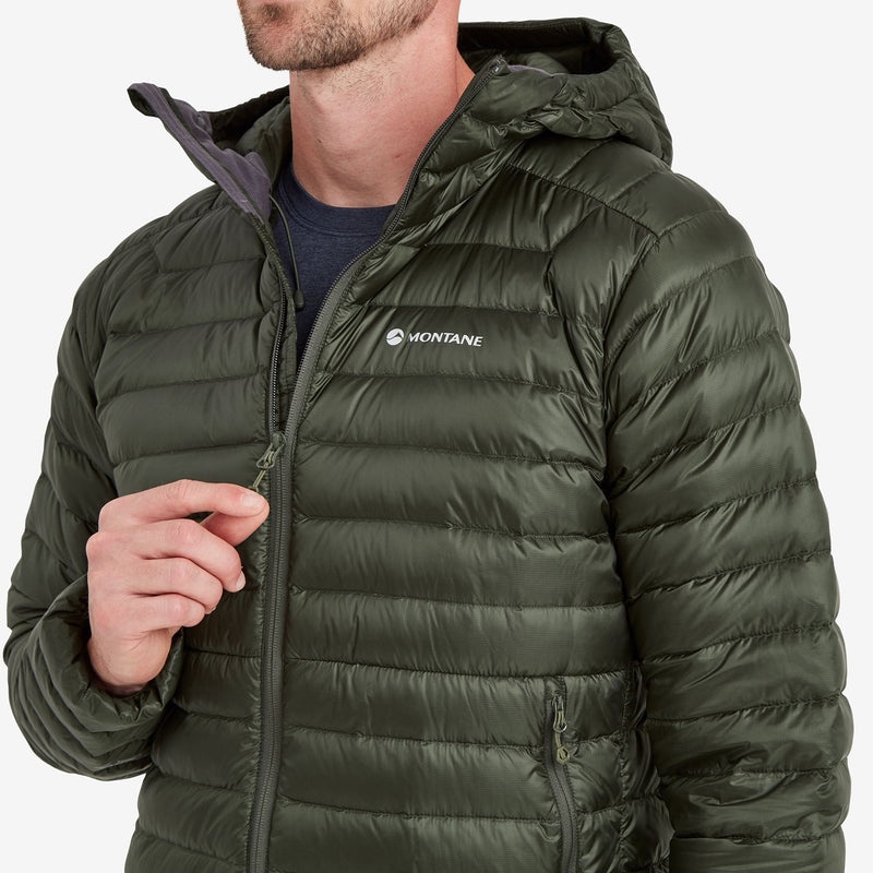 Montane Anti-Freeze Mit Kapuze Daunenjacken Herren Dunkelgrün | HLW108326