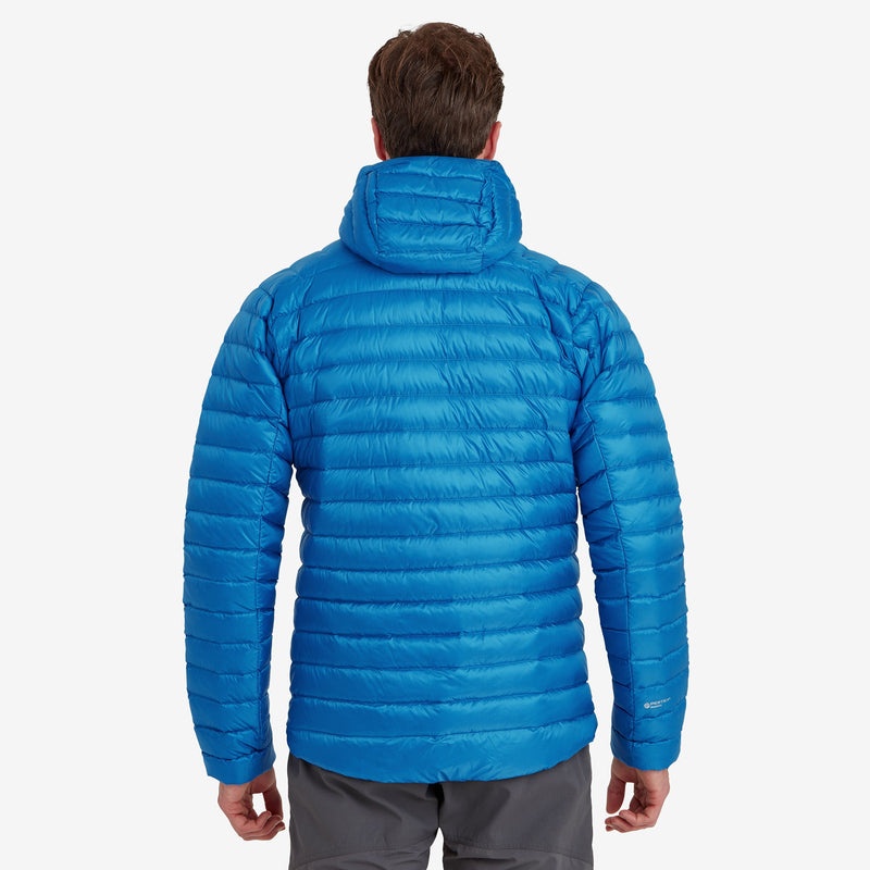 Montane Anti-Freeze Mit Kapuze Daunenjacken Herren Blau | KMB074389