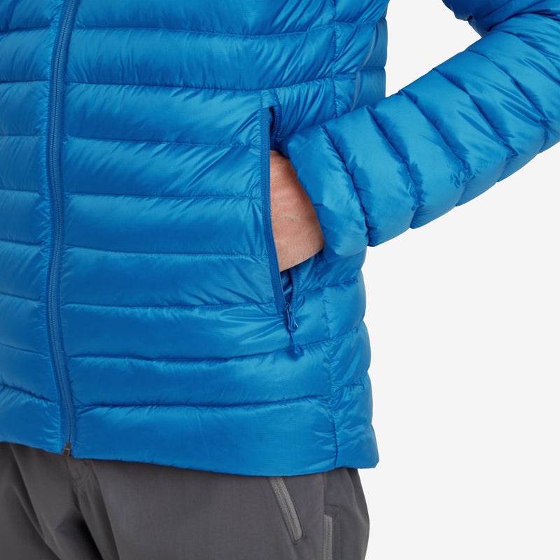 Montane Anti-Freeze Mit Kapuze Daunenjacken Herren Blau | KMB074389