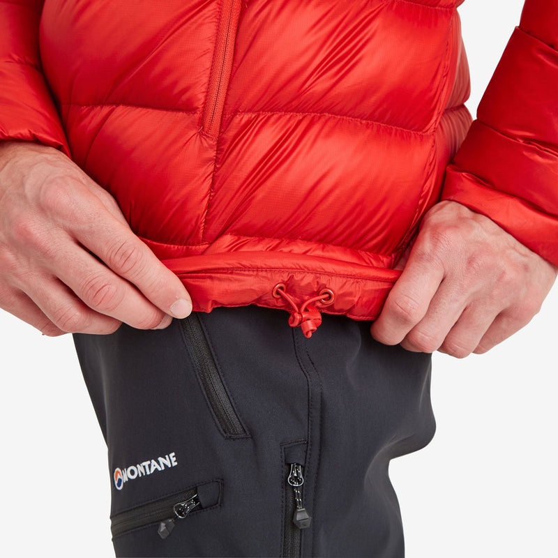 Montane Anti-Freeze XT Mit Kapuze Daunenjacken Herren Rot | UWO943782