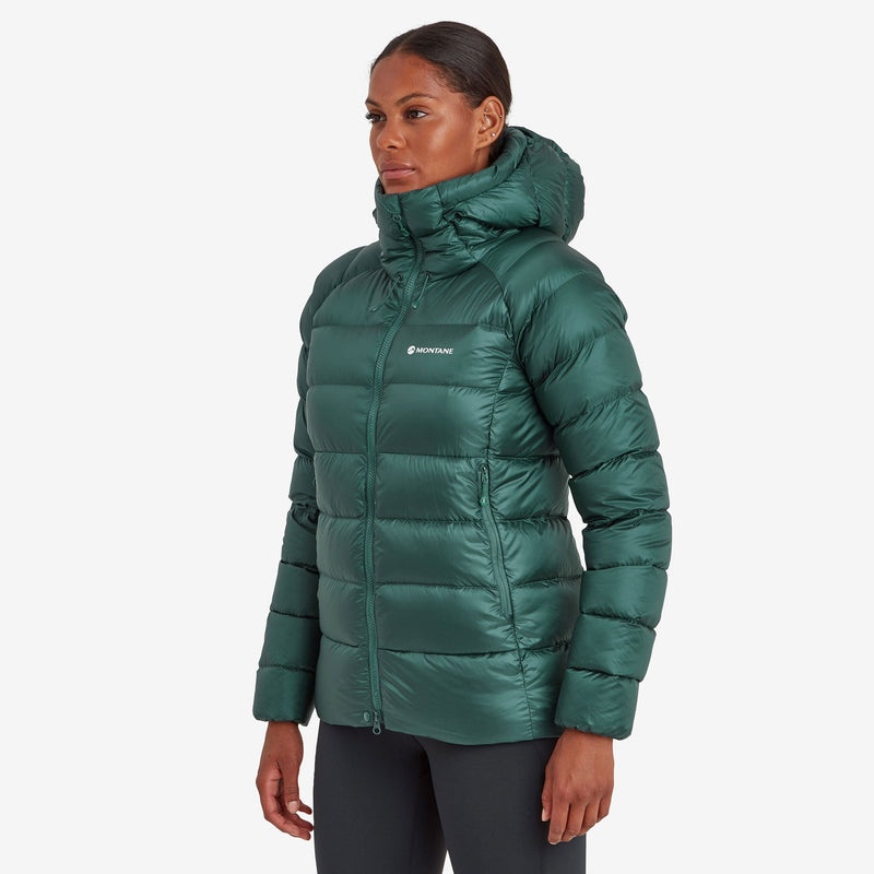 Montane Anti-Freeze XT Mit Kapuze Daunenjacken Damen Dunkelgrün | AWY786129