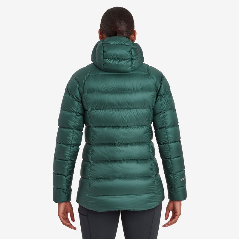 Montane Anti-Freeze XT Mit Kapuze Daunenjacken Damen Dunkelgrün | AWY786129