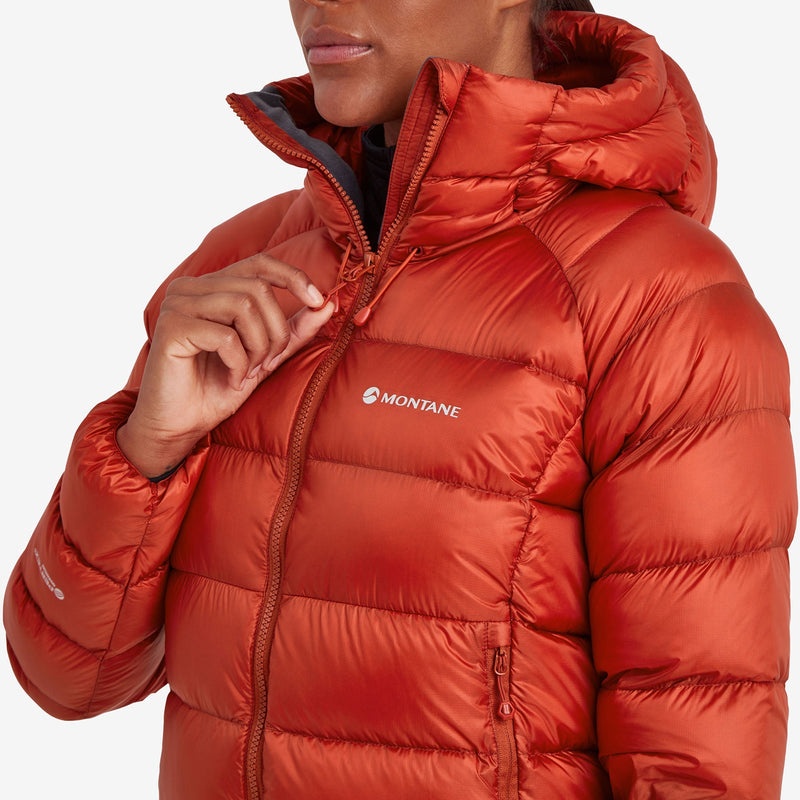 Montane Anti-Freeze XT Mit Kapuze Daunenjacken Damen Orange | YBJ862731