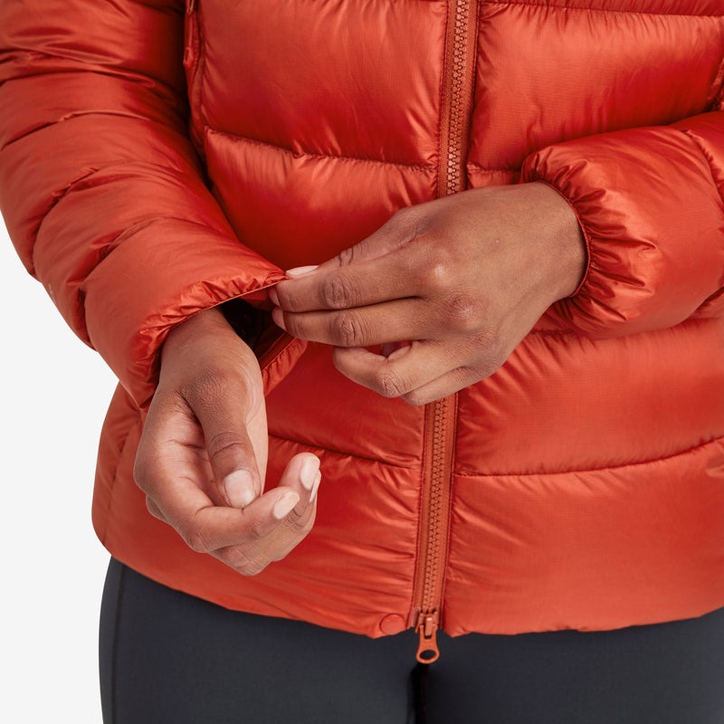 Montane Anti-Freeze XT Mit Kapuze Daunenjacken Damen Orange | YBJ862731