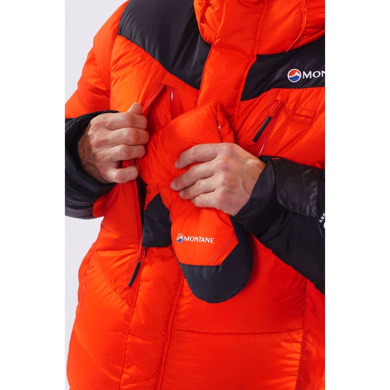 Montane Apex 8000 Daunenjacken Damen Orange Schwarz | ILE837501