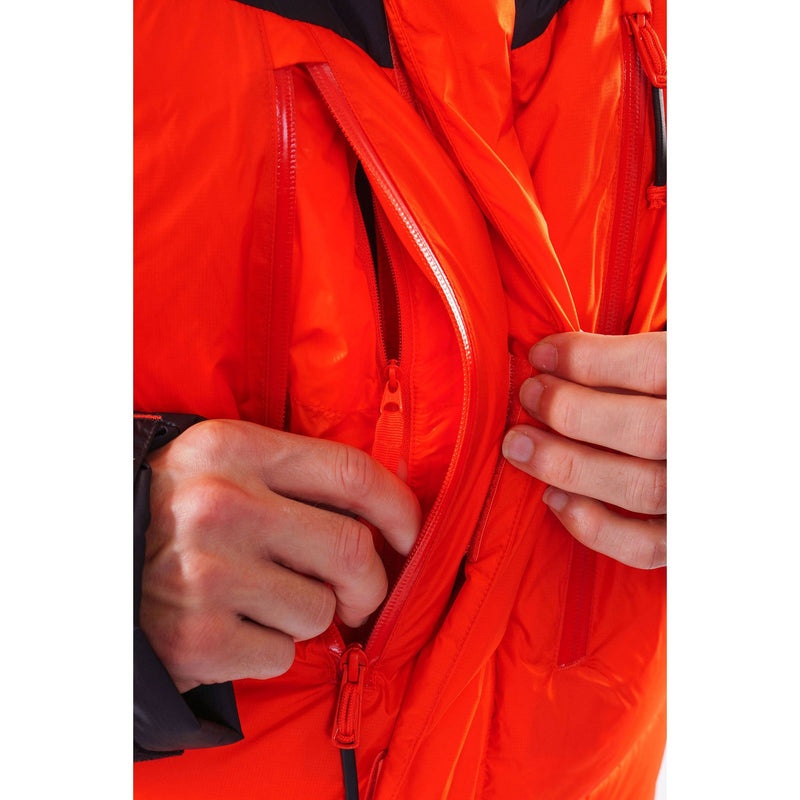 Montane Apex 8000 Daunenjacken Damen Orange Schwarz | ILE837501