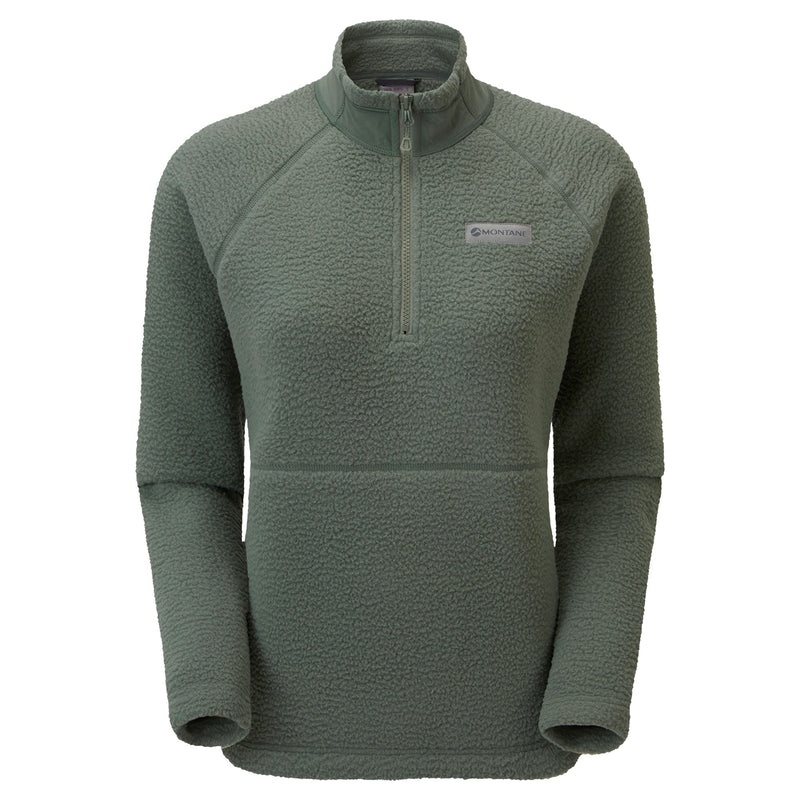 Montane Chonos Fleece Smock Pull On Sweatshirts Damen Grün | QWH369570