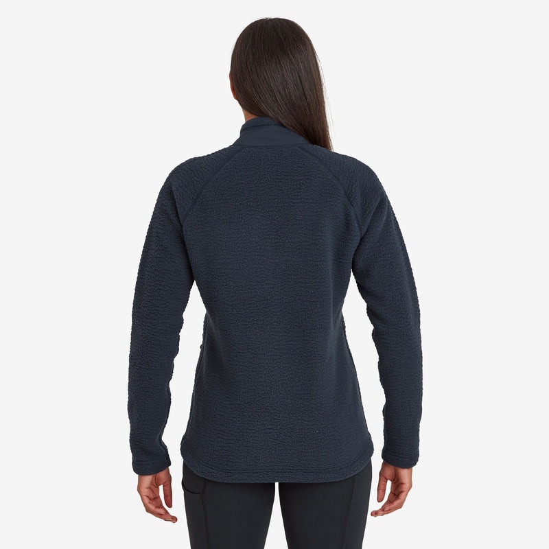 Montane Chonos Fleece Smock Pull On Sweatshirts Damen Navy | LJE538629