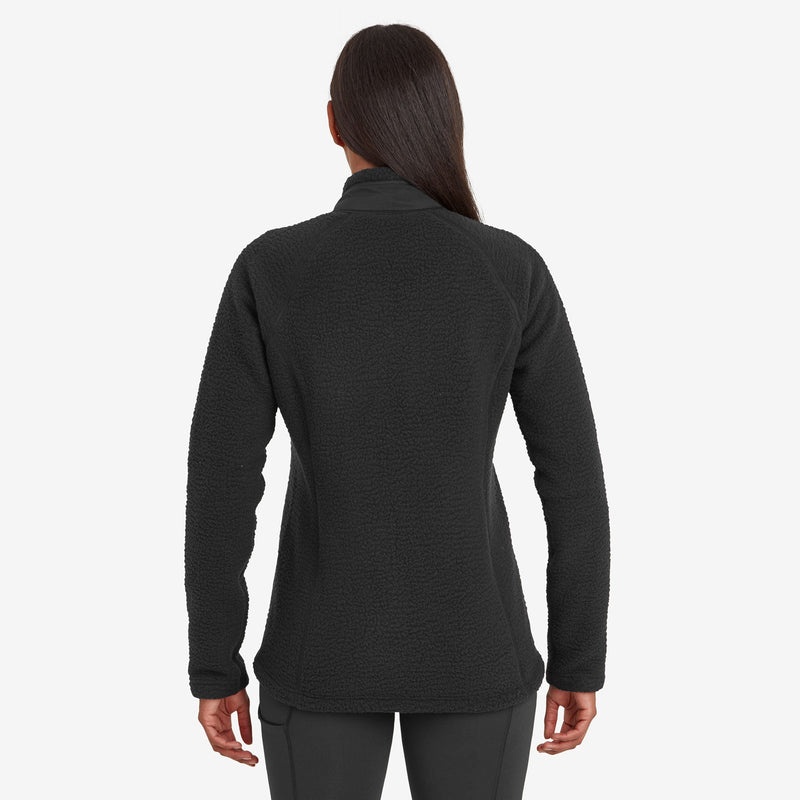 Montane Chonos Fleecejacken Damen Schwarz | MKZ740915