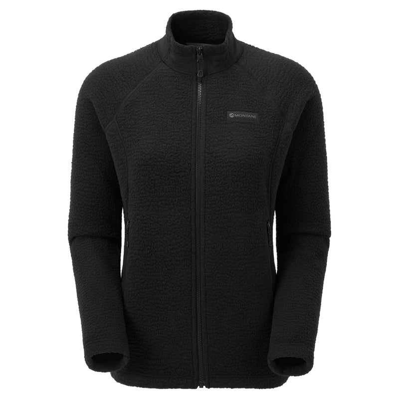 Montane Chonos Fleecejacken Damen Schwarz | MKZ740915