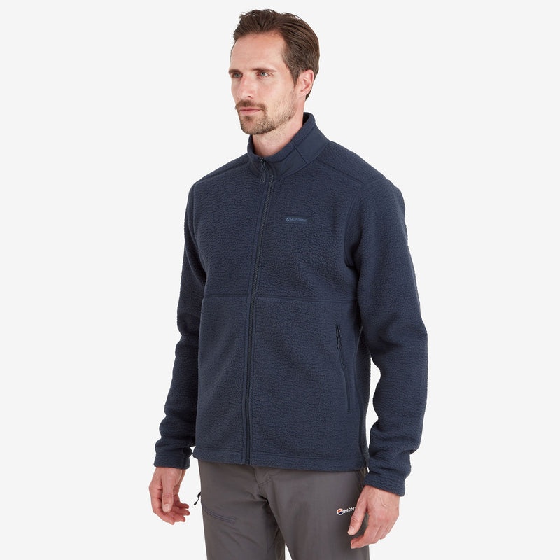 Montane Chonos Fleecejacken Herren Navy | LAS865270