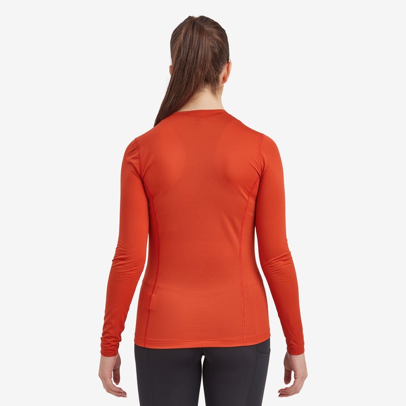 Montane Dart Lite Long Sleeve T-Shirt Damen Orange | ISY951702