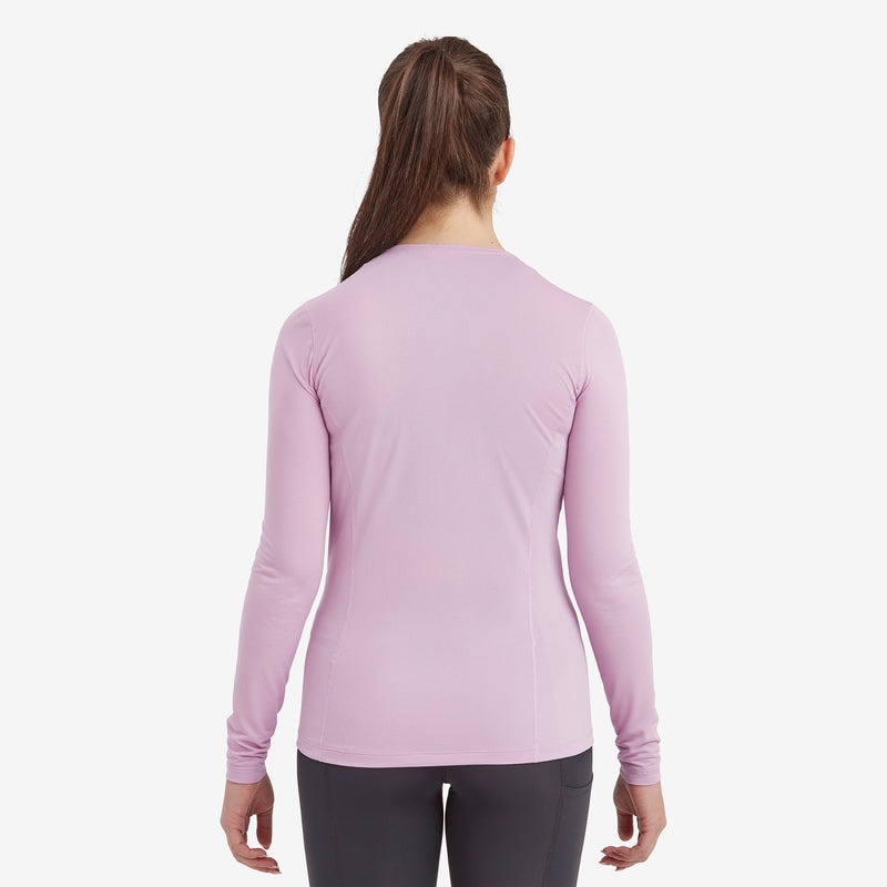 Montane Dart Lite Long Sleeve T-Shirt Damen Rosa | EOC687415