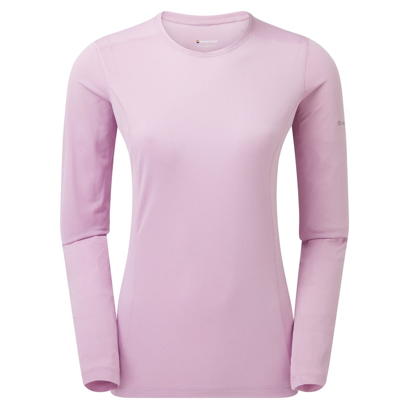 Montane Dart Lite Long Sleeve T-Shirt Damen Rosa | EOC687415