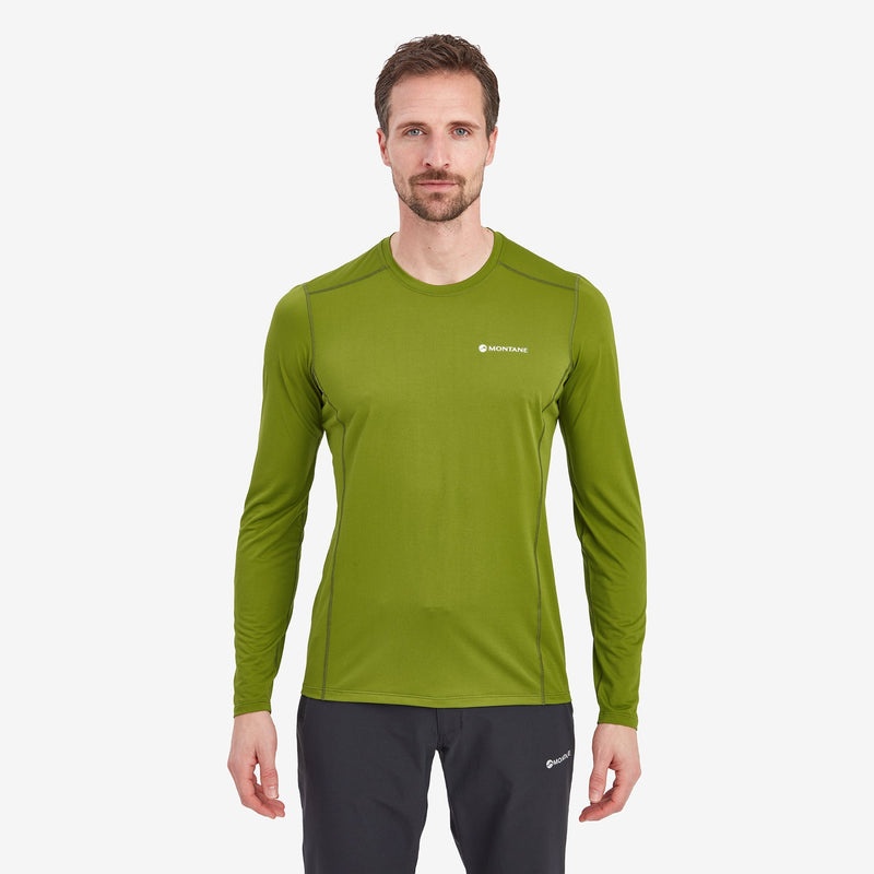 Montane Dart Lite Long Sleeve T-Shirt Herren Grün | BUM361407