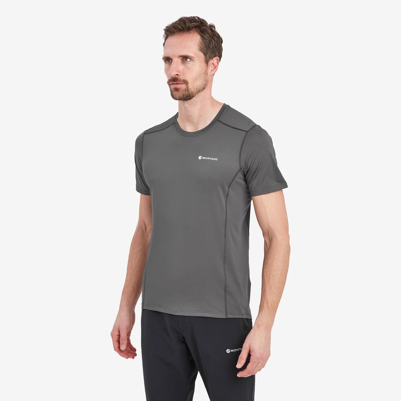 Montane Dart Lite T-Shirt Herren Dunkelgrau | XHU132065