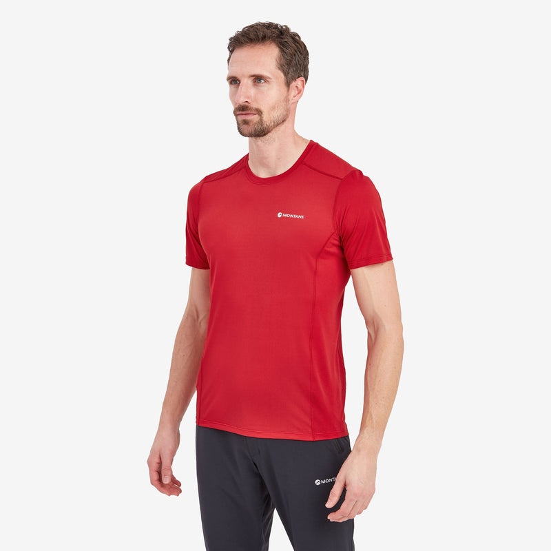 Montane Dart Lite T-Shirt Herren Rot | NEO532168