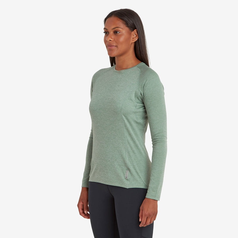 Montane Dart Long Sleeve T-Shirt Damen Grün | YNP410769