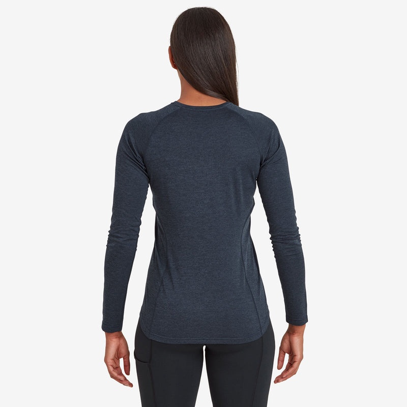 Montane Dart Long Sleeve T-Shirt Damen Navy | CQE918406