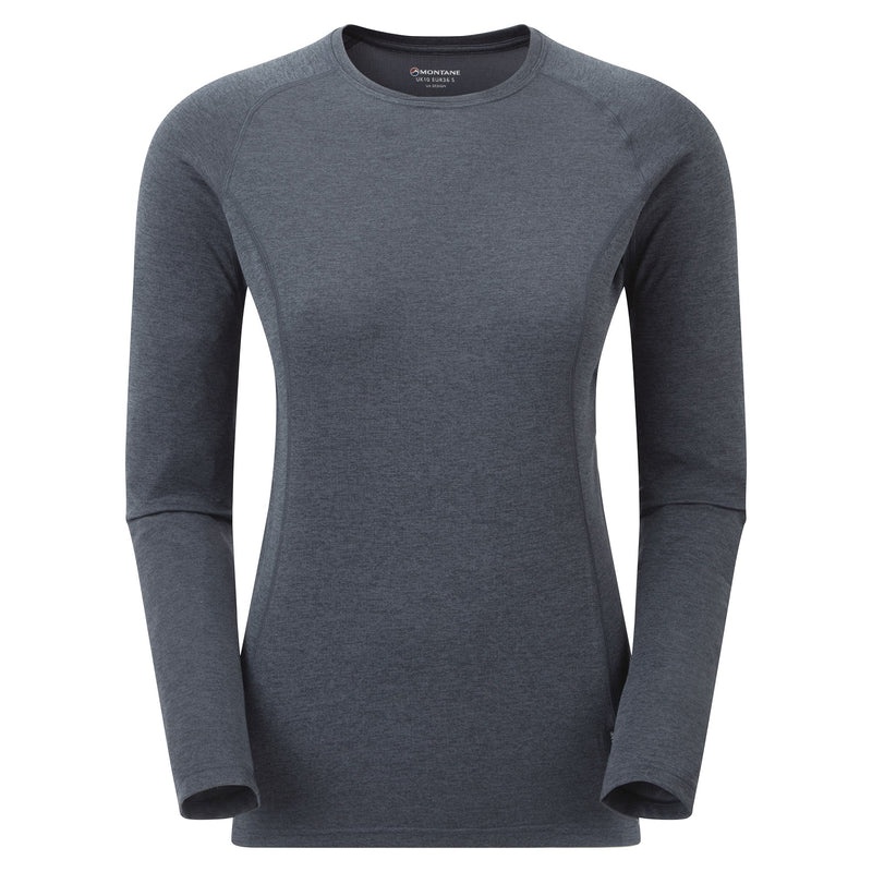 Montane Dart Long Sleeve T-Shirt Damen Navy | CQE918406