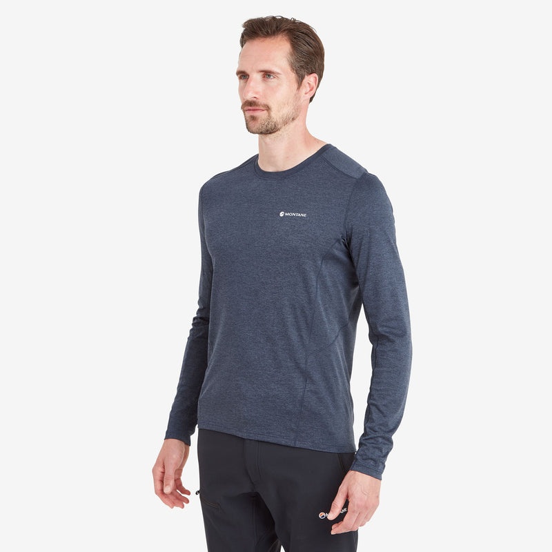 Montane Dart Long Sleeve T-Shirt Herren Blau | UND136820