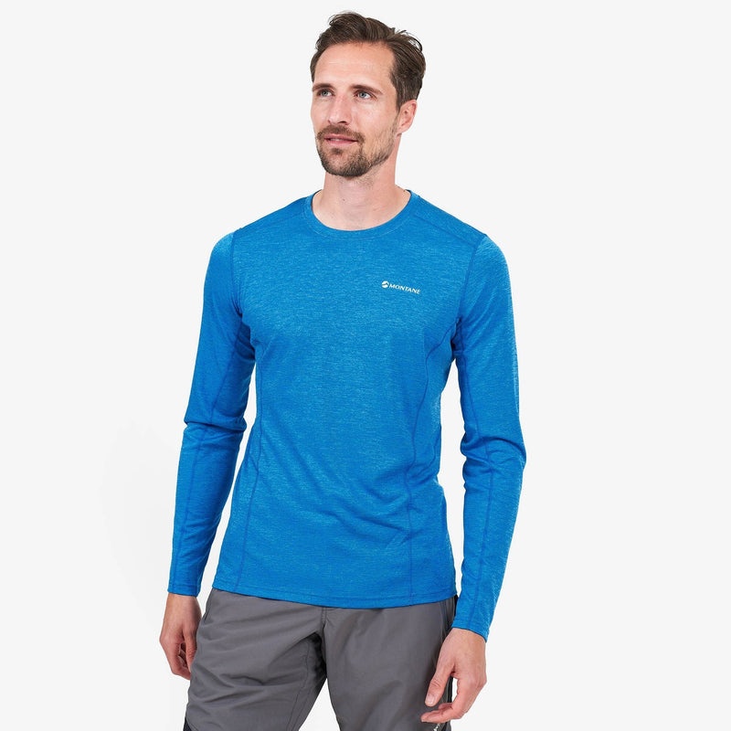 Montane Dart Long Sleeve T-Shirt Herren Blau | COI910725