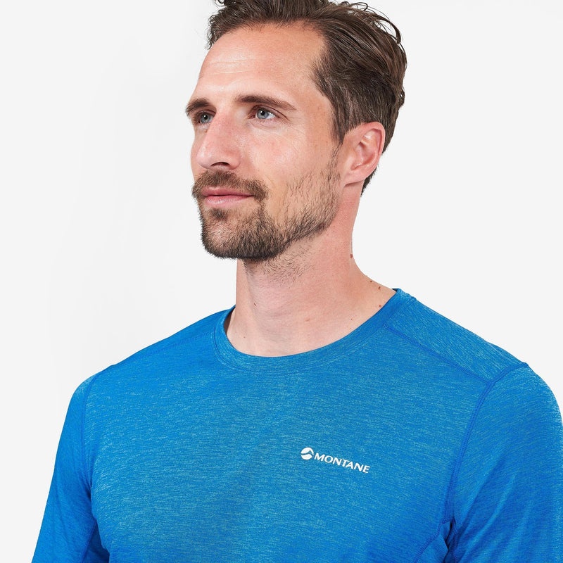 Montane Dart Long Sleeve T-Shirt Herren Blau | COI910725