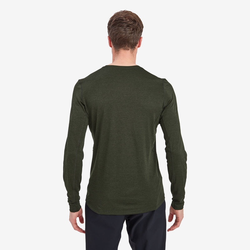 Montane Dart Long Sleeve T-Shirt Herren Dunkelgrün | SCQ831620