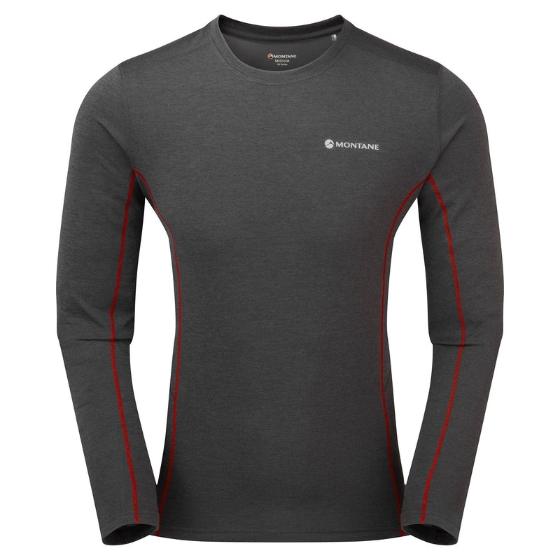 Montane Dart Long Sleeve T-Shirt Herren Dunkelgrau | LAV186920