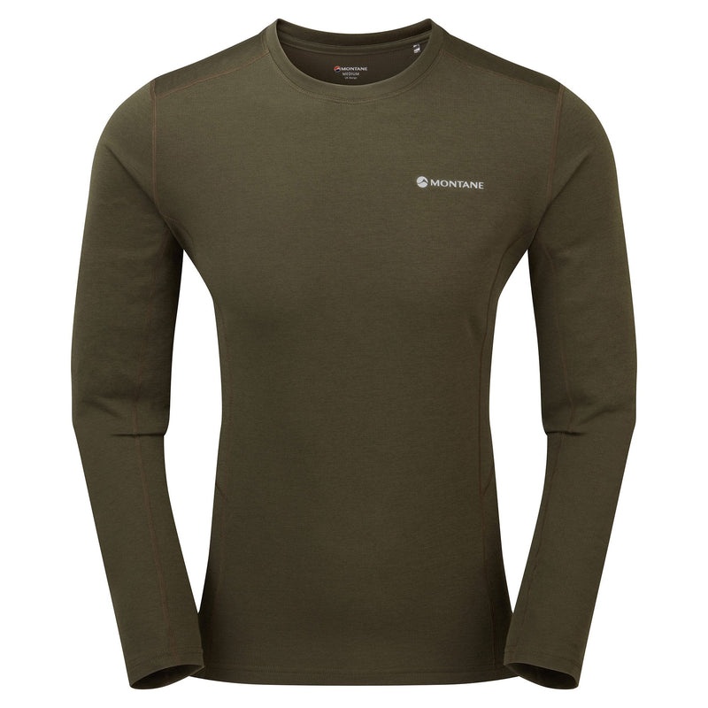 Montane Dart Long Sleeve T-Shirt Herren Dunkelgrün | XPD234568