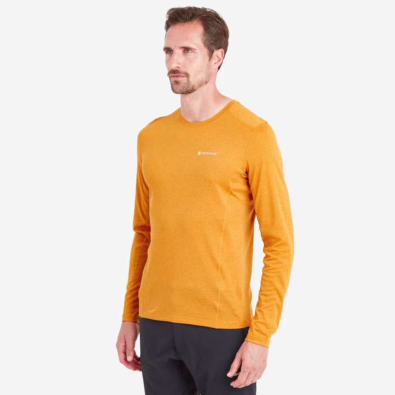 Montane Dart Long Sleeve T-Shirt Herren Orange | XJI681307