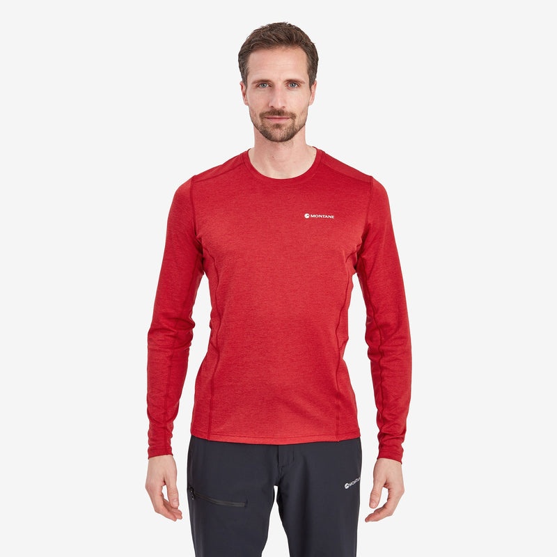 Montane Dart Long Sleeve T-Shirt Herren Rot | LPA635274