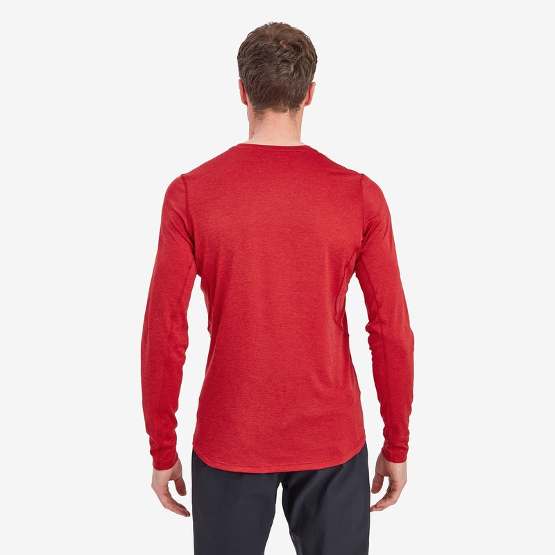 Montane Dart Long Sleeve T-Shirt Herren Rot | LPA635274