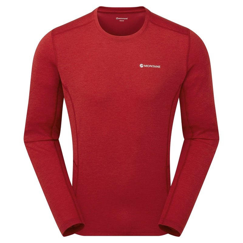 Montane Dart Long Sleeve T-Shirt Herren Rot | LPA635274