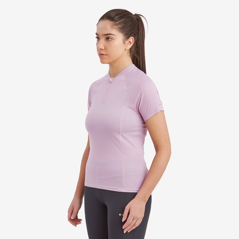 Montane Dart Nano Zip T-Shirt Damen Lila | SWY467523