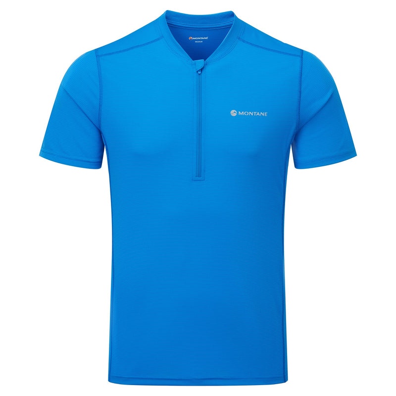 Montane Dart Nano Zip T-Shirt Herren Blau | MDC572180