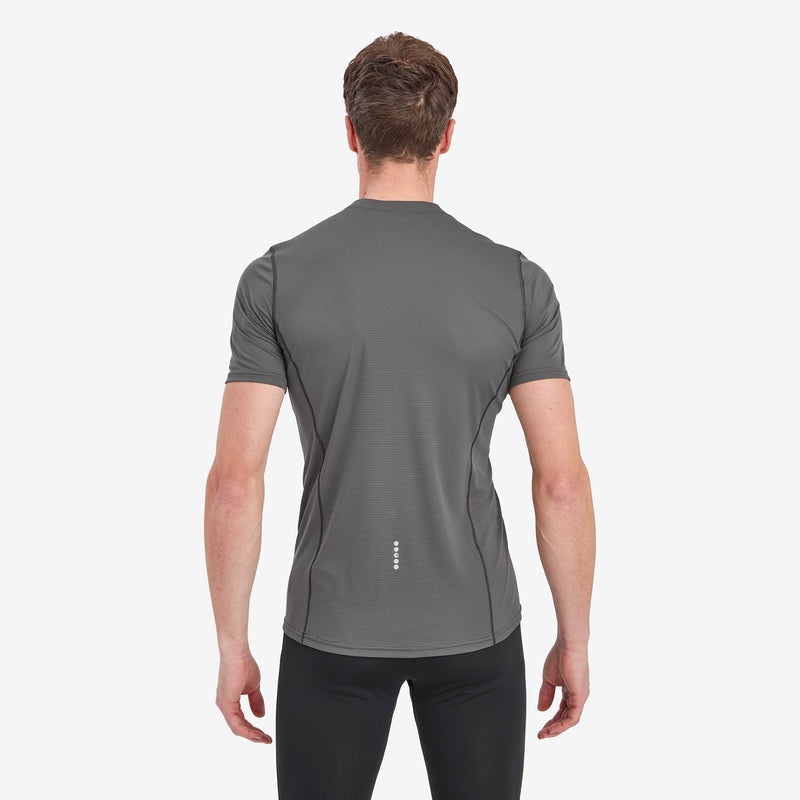 Montane Dart Nano Zip T-Shirt Herren Dunkelgrau | SYI796103