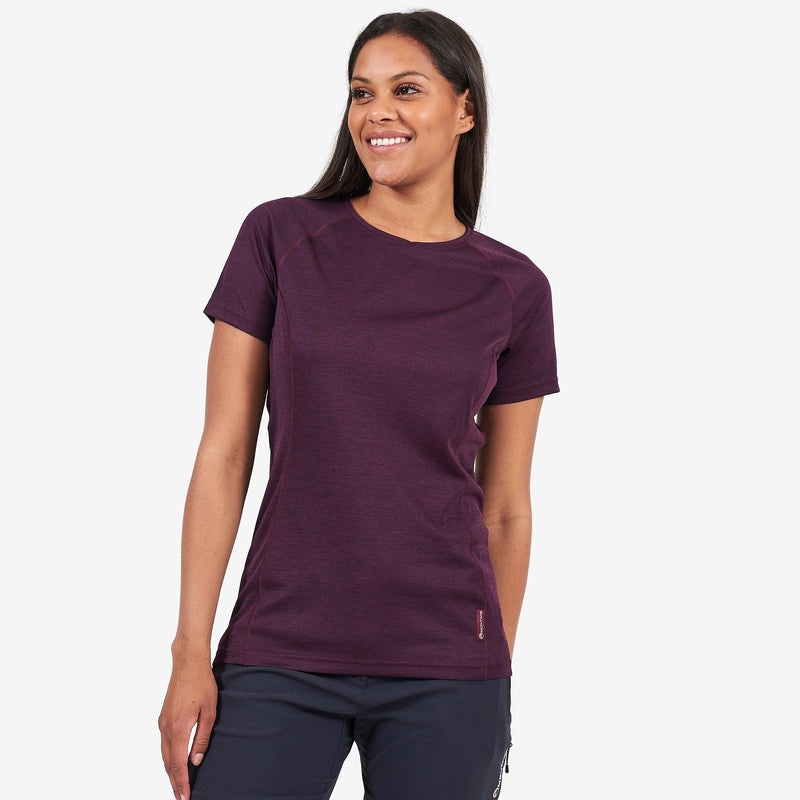 Montane Dart T-Shirt Damen Lila | PAM045371