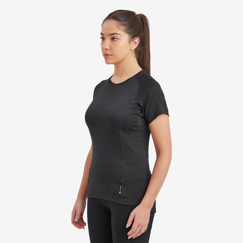 Montane Dart T-Shirt Damen Schwarz | LCB018274