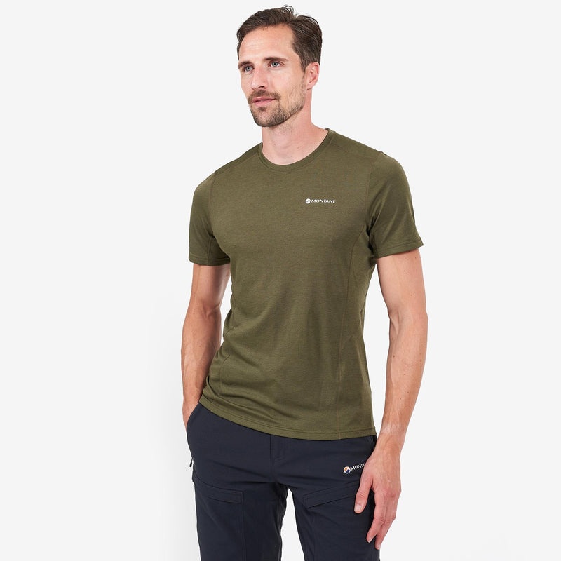 Montane Dart T-Shirt Herren Dunkelgrün | WFV243907