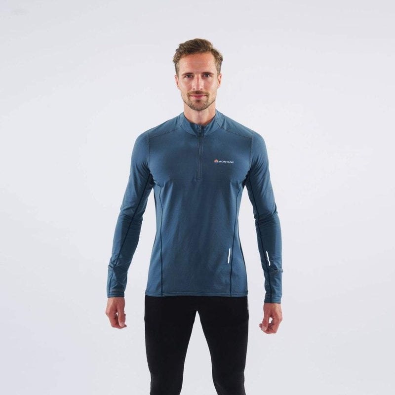 Montane Dragon Pull-On Fleecejacken Herren Blau | WTV839457