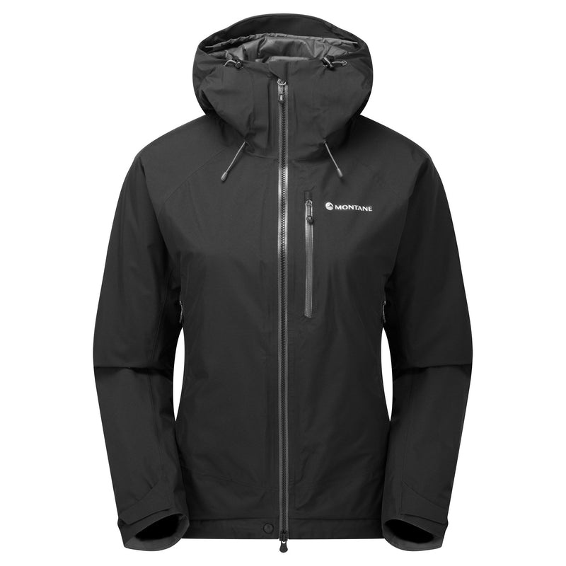 Montane Duality Insulated Regenjacke Damen Schwarz | ERV354729