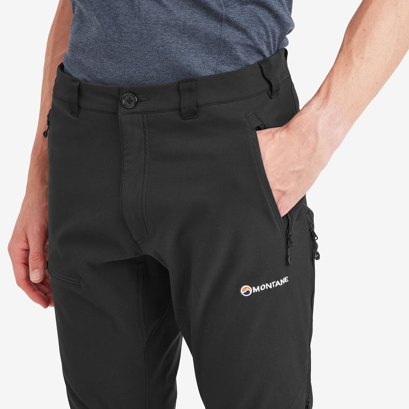 Montane Dynamic XT Thermal Mountain Hose Herren Schwarz | TMB351742