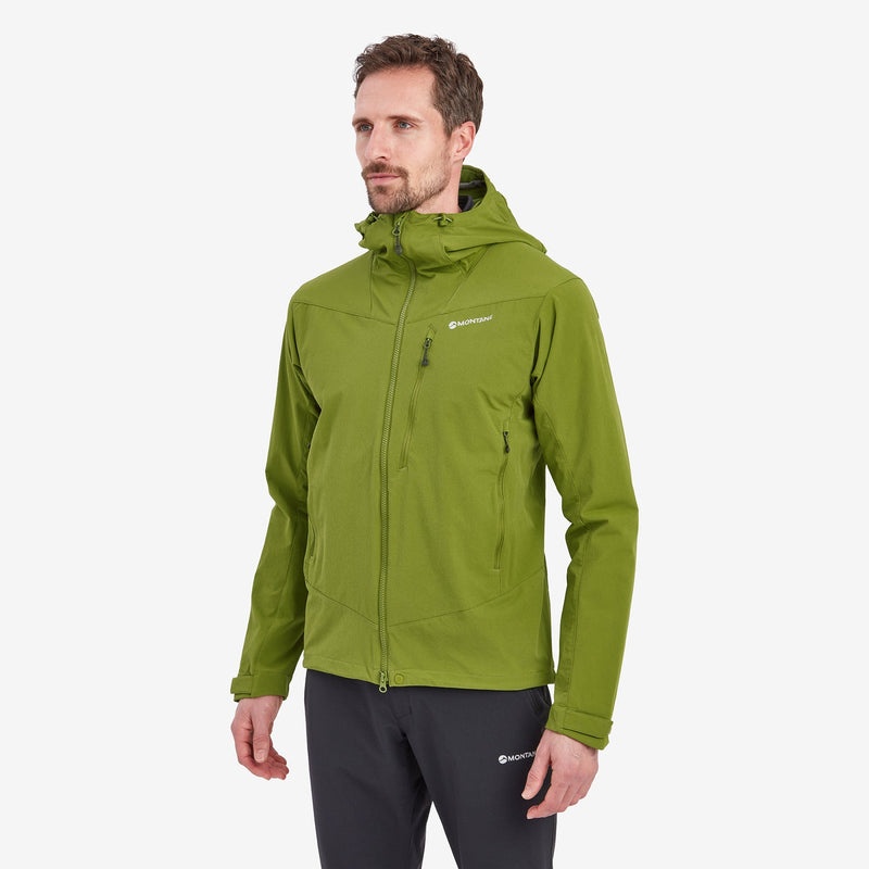 Montane Dyno LT Kapuzenjacke Herren Grün | TVP258306