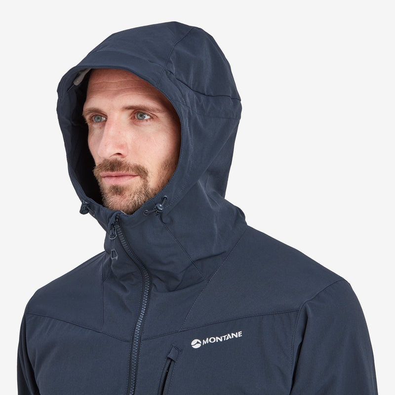 Montane Dyno LT Kapuzenjacke Herren Navy | MQG578423