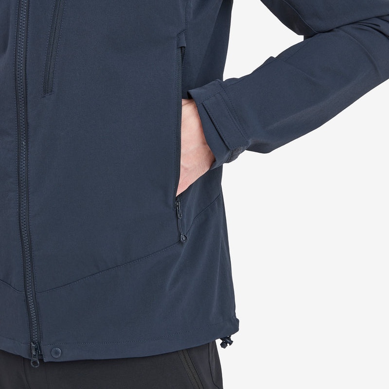 Montane Dyno LT Kapuzenjacke Herren Navy | MQG578423