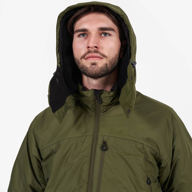 Montane Extreme Kapuzenjacke Herren Olivgrün | FAO420971