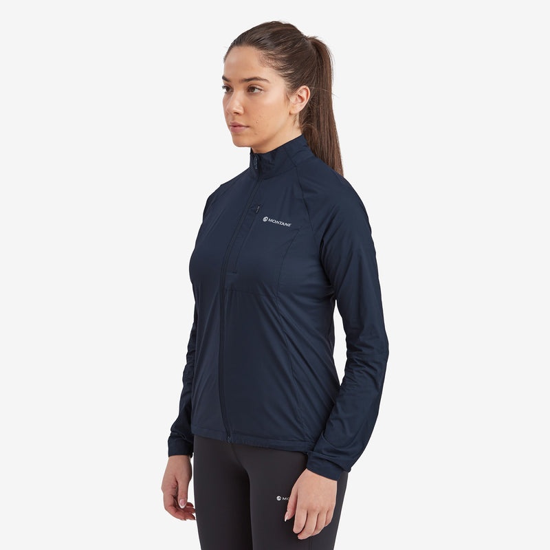 Montane Featherlite Windjacke Damen Navy | CUP042375