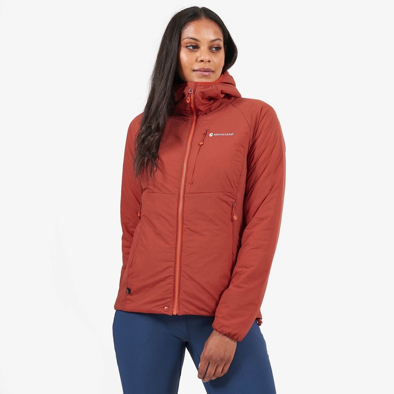 Montane Fireball Kapuzenjacke Damen Rot | XLW583297