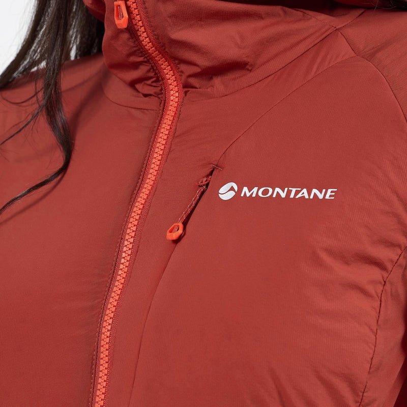 Montane Fireball Kapuzenjacke Damen Rot | XLW583297